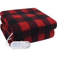 Buffalo Plaid Electric Throw Blanket, Polyester SGX709 | Stor-it Systems