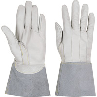 Ranpro<sup>®</sup> FR White Stags TIG Gloves, Full Grain Calfskin, Size Small SGX713 | Stor-it Systems