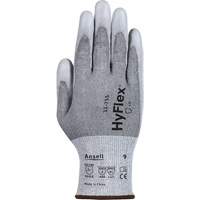 Gants r&eacute;sistants aux coupures 11-755  Hyflex, Taille 6, Calibre 18, Rev&ecirc;tement Polyur&eacute;thane, Enveloppe en Polyester/PEHP/Tungst&egrave;ne/Spandex, ASTM ANSI niveau A5/EN 388 niveau E Stor-it Systems