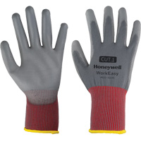 WorkEasy Cut Protective Gloves, Size 6/X-Small, 13 Gauge, Polyurethane Coated, Polyester Shell, EN 388 Level 1 Stor-it Systems