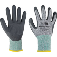 WorkEasy Cut Protective Gloves, Size 6/X-Small, 13 Gauge, Foam Nitrile Coated, HPPE/Glass Fibre Shell, ASTM ANSI Level A3/EN 388 Level C Stor-it Systems
