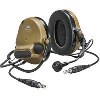 Peltor ComTac VI NIB Dual Lead Headset, Neckband Style, 22 dB Stor-it Systems