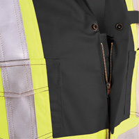 7702BK FR-Tech&reg; 88/12 FR Arc Rated Coveralls, Size 36, Black, 9.7 cal/cm² Stor-it Systems