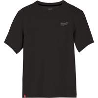 Hybrid Work Tee Shirt, Men's, Small, Black Stor-it Systems
