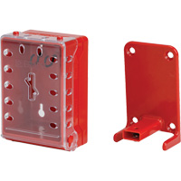 Boîte de verrouillage ultra compacte, Rouge Stor-it Systems