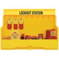 Premier Electrical Lockout Station, None Padlocks, 16 Padlock Capacity, Padlocks Not Included SGZ645 | Stor-it Systems