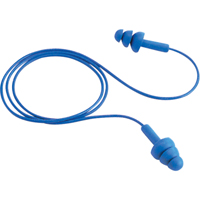 E-A-R™ Ultrafit™ Premolded Earplugs, Corded, One-Size, Bulk - Polybag, NRR 25 dB NRR dB SH113 | Stor-it Systems