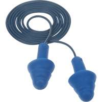 E-A-R Ultrafit Premolded Earplugs, Corded, One-Size, Bulk - Polybag, NRR 25 dB NRR dB Stor-it Systems