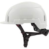 Front-Brim Helmet with Bolt™ Headlamp Mount, Ratchet, White SHA046 | Stor-it Systems