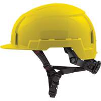 Front-Brim Helmet with Bolt™ Headlamp Mount, Ratchet, Yellow SHA048 | Stor-it Systems