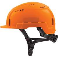 Front-Brim Helmet with Bolt™ Headlamp Mount, Ratchet, Orange SHA057 | Stor-it Systems