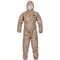 Coveralls, ChemMax™ 4 Plus, Large, Brown SHA216 | Stor-it Systems