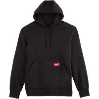 Midweight Pullover Hoodie, Men's, Small, Black Stor-it Systems