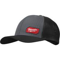 Gridiron Snapback Trucker Hat, Grey, Nylon/Poly-Cotton Stor-it Systems