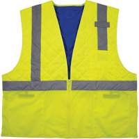 Veste de s&eacute;curit&eacute; refroidissante Chill-Its 6668, Petit, Jaune lime haute visibilit&eacute; Stor-it Systems