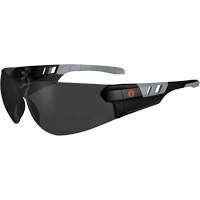 Skullerz SAGA Frameless Safety Glasses, Smoke Lens, Anti-Scratch Coating, ANSI Z87+/CSA Z94.3 SHB505 | Stor-it Systems
