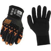 Speedknit™ M-Pact<sup>®</sup> Thermal Gloves, 7, Nitrile Palm, Knit Wrist Cuff SHB737 | Stor-it Systems