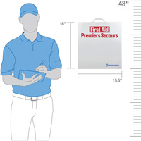Armoire pour premiers soins SmartCompliance, R&eacute;pond &agrave; la norme CSA Z1220-17 type 3 environnements &agrave; haut risque, Petit (2-25 travailleurs) Stor-it Systems