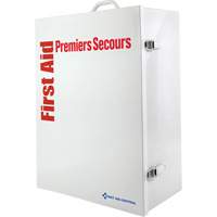 Armoire pour premiers soins SmartCompliance, R&eacute;pond &agrave; la norme CSA Z1220-17 type 3 environnements &agrave; haut risque, Moyen (26-50 travailleurs) Stor-it Systems