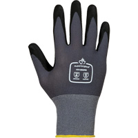 Gants anti-abrasion Dexterity, 2T-petit/5, R&ecirc;vetement Mousse de nitrile, Calibre 15, Enveloppe en Nylon/Coton Stor-it Systems
