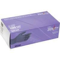 Medical Grade Disposable Gloves, 2X-Large, Nitrile, 6-mil, Powder-Free, Black, Class 2 Stor-it Systems