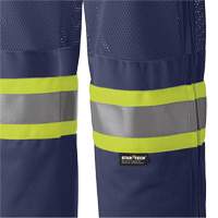 6003P Traffic Safety Pants, Polyester, X-Small, Navy Blue Stor-it Systems