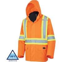5632 The Rock 3-in-1 Parka, High Visibility Orange, X-Small Stor-it Systems