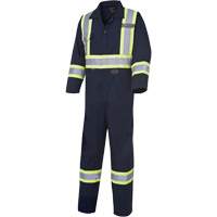 516 Coveralls, 36, Navy Blue Stor-it Systems
