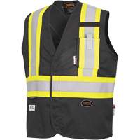 7729 Veste r&eacute;sistante aux arcs &eacute;lectriques FR-Tech, Petit, Noir, 10 cal/cm² Stor-it Systems