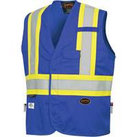 7730 Veste r&eacute;sistante aux arcs &eacute;lectriques FR-Tech, Petit, Bleu royal, 10 cal/cm² Stor-it Systems