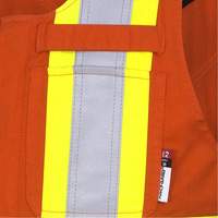 7712 Combinaison ignifuge FR-Tech, Petit, Orange haute visibilit&eacute; Stor-it Systems