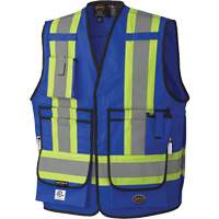 7733 Veste d'arpenteur ignifuge et r&eacute;sistant aux arcs &eacute;lectriques FR-Tech, Petit, Bleu royal, 9,7 cal/cm² Stor-it Systems