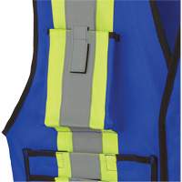 7733 Veste d'arpenteur ignifuge et r&eacute;sistant aux arcs &eacute;lectriques FR-Tech, Petit, Bleu royal, 9,7 cal/cm² Stor-it Systems