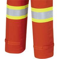 7702W FR-Tech&reg; Women's FR/Arc-Rated Coveralls, Size X-Small, High Visibility Orange, 10 cal/cm² Stor-it Systems