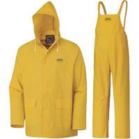 577 3-Piece Rain Suit, Polyester/PVC, 6X-Large, Yellow Stor-it Systems