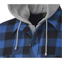 415SS Chemise &agrave; capuche matelass&eacute;e, Hommes, Petit, Multicolore Stor-it Systems