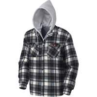 415BG Chemise &agrave; capuche matelass&eacute;e, Hommes, T-petit, Multicolore Stor-it Systems