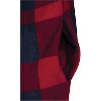 415RB Chemise &agrave; capuche matelass&eacute;e, Hommes, Petit, Multicolore Stor-it Systems