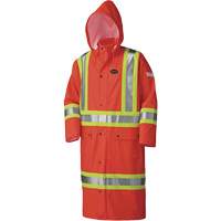 5896 Manteau long imperm&eacute;able et ignifuge, Petit, Orange haute visibilit&eacute; Stor-it Systems