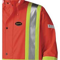 5896 Manteau long imperm&eacute;able et ignifuge, Petit, Orange haute visibilit&eacute; Stor-it Systems