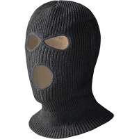5560A Cagoule doubl&eacute;e &agrave; trois trous, Noir Stor-it Systems