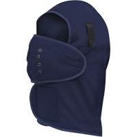 565N Doublure de casque de protection &agrave; col long, Doublure en Molleton, Taille unique, Bleu marin Stor-it Systems