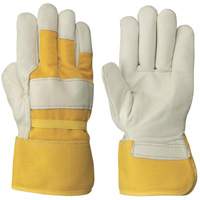 537FLRF Insulated Fitter's Gloves, One Size, Grain Cowhide Palm, Boa Inner Lining Stor-it Systems