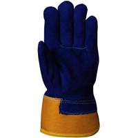 655 Insulated Fitter's Gloves, One Size, Split Cowhide Palm, Boa Inner Lining Stor-it Systems
