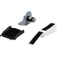 Raised Panel Labels, Polyester, 1" L x 4" H, Black Stor-it Systems