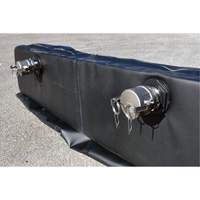 Berme Ultra-Tanker Berm, Capacit&eacute; 374 gal. US, 5' la x 10' lo x 12" h, Paroi en mousse Stor-it Systems