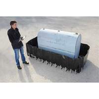 Conteneur de confinement flexible sans drain Ultra-275 Containment Sump, 102" lo x 48" la, 400 gal. US Capacit&eacute; Stor-it Systems