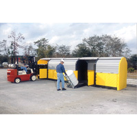 P20 Plus Ultra-Hard Top Spill Pallets sans drain, 312" lo x 79" la x 62" h, Capacit&eacute; de charge 9000 lb Stor-it Systems