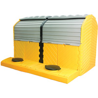 Trousse dextension sans drain pour Ultra-Hard Top Spill Pallets, 64" lo x 79" la x 62" h, Capacit&eacute; de charge 9000 lb Stor-it Systems