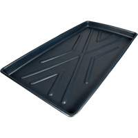 Ultra-Rack Containment Tray – Plateau unique, 44" lo x 23,5" la x 2,8" h, Cap. de d&eacute;versement 8 gal. US Stor-it Systems